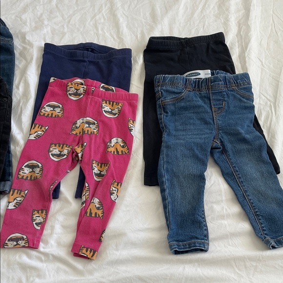 Stylish Kids Denim and Black Jeans Set size 2T - Picture 2 of 6